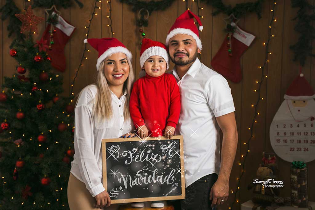 Sesiones de Fotos Navideñas - Jorge Flores Fotógrafo